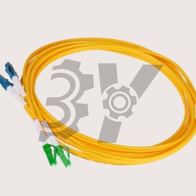 3M Fiber Optic Cable Patch Cord SM 2 Core Duplex LC/APC-LC/UPC 9/125 NEW #lk
