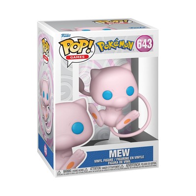Funko POP! Games: Pokemon - Mew - Vinyl-Sammelfigur - Geschenkidee - Offizielle 