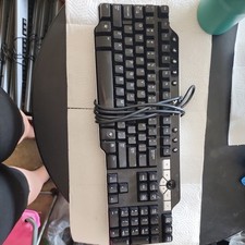 Multimedia Keyboard Black Wired w/ USB Hub Dell SK-8135 pre-owned