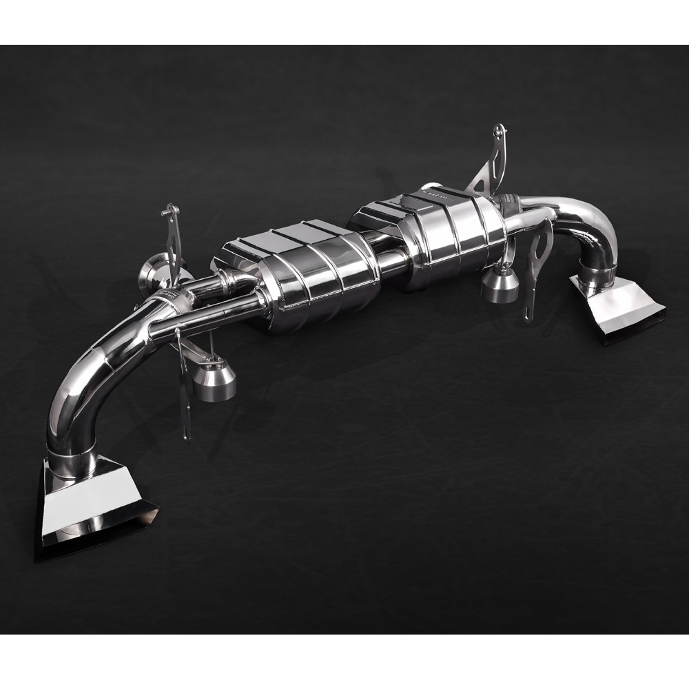 Capristo Audi R8 4S V10 PLUS 2015 & R8 V10 2016 Valved Exhaust System + CES-3