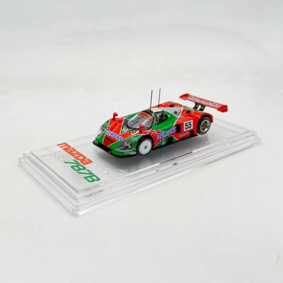 BMC 1:64 Mazda 787B Ganador de las 24H 1991 Le Mans #55 Cromo Naranja - Exclusivo Foto 2 de 4