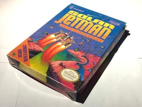 Solar Jetman NES, Complete, Authentic Cart, Box, Sleeve, Cleaned, Working