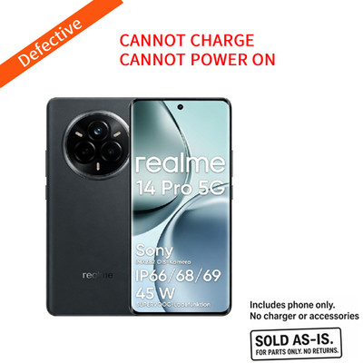 Defective realme 14 pro 5G Smartphone 12+ 512GB IP69 6,77'' 120 Hz 5260 mAh Grey