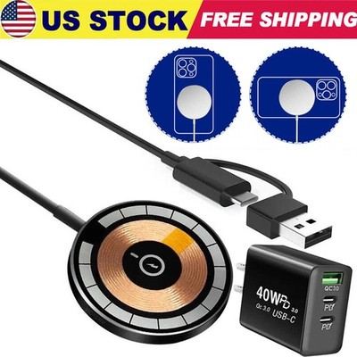 20W MagSafe Charger Wireless Charging Pad For iPhone 16 15 Pro Max 14 Plus 13 12