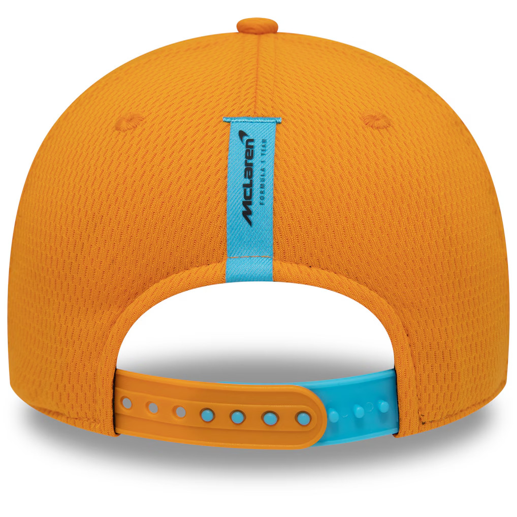 MCLAREN F1 Cap New Era 9FORTY Mens OSCAR PIASTRI 2023 Racing Team Baseball Hat image 3