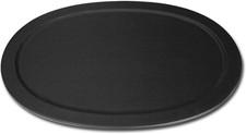 Elegant  Black Leather Serving Tray for Stylish Entertaining