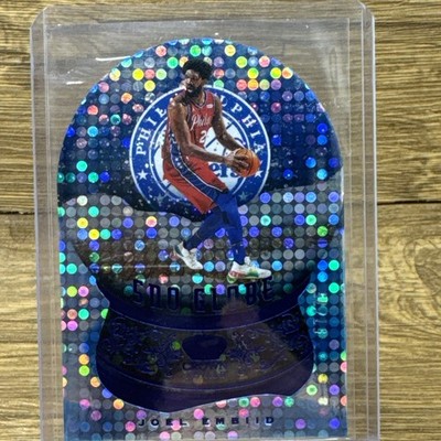 2020-21 Crown Royale Joel Embiid Sno Globe Blue /75 Philadelphia 76ers