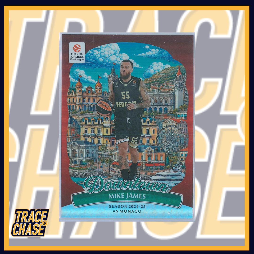 2024-25 Panini Donruss Euroleague Basketball Mike James Downtown (SP) #14