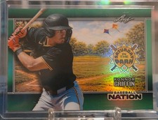 2026 Baseball Nation Konnor Griffin Saturday In The Park Green #/25 - Pirates