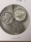 Mercury Dime Lot Silver Coins