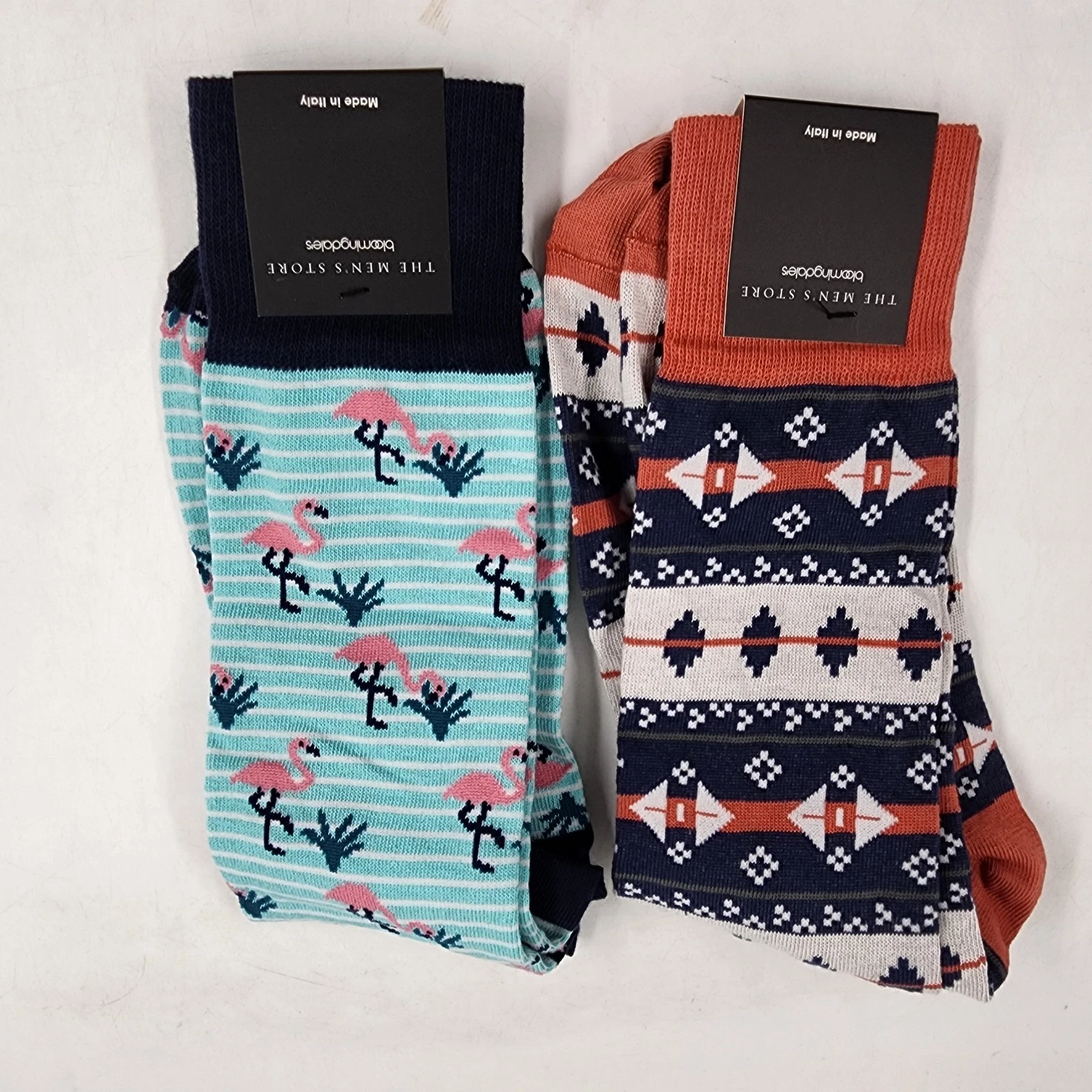 The Men's Store at Bloomingdale's Printed Design Crew Socks Men's 10-13 Multi