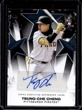2025 Topps Update Tsung-Che Cheng Baseball Stars Auto RC Rookie #BSAU-TC Pirates