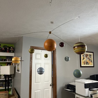 Pottery Barn Kids Solar System Planet Ceiling Mobile Child s Room or Classroom 