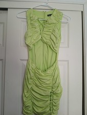 Shein Size S Small Lime Sexy Dress