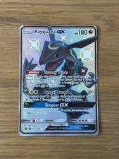 Pokémon TCG Rayquaza GX Card 177a/168 Hidden Fates
