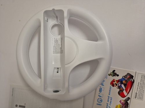 mario kart wii game and wheel boxed New - Picture 13 of 19