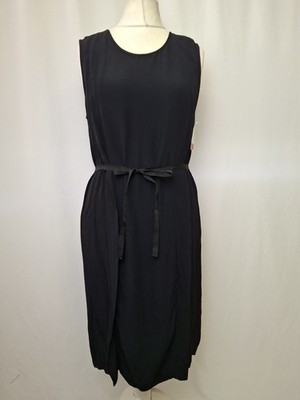 PART TWO Women's Dress Size uk14 Large Black Belted Sleeveless Evening L4060
