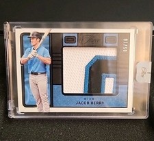 Jacob Berry 2023 Panini Three And Two Jersey #JS-JB #01/10