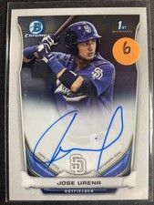 Urena, Jose - 2014 Bowman Chrome - Autograph - INV6