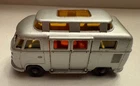 MATCHBOX LESNEY #34 VOLKSWAGEN CAMPER HIGH TOP  VINTAGE silver "Very Nice Cond"