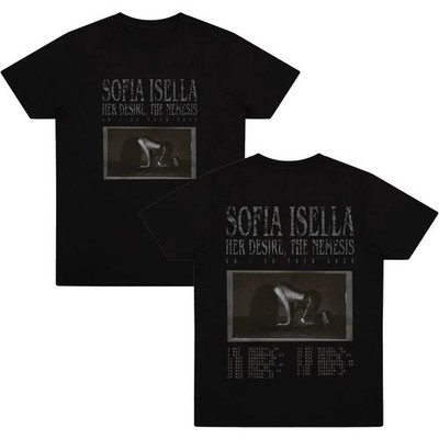 Sofia Isella Her Desire The Nemesis Tour 2026 Double Sided Unisex T-Shirt