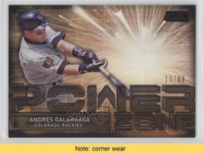 2017 Topps Stadium Club Power Zone Black 13/99 Andres Galarraga #PZ-AG READ 0c6