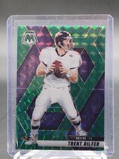 TRENT DILFER 2025 MOSAIC FOOTBALL GREEN PRIZM #98 RAVENS Q5939