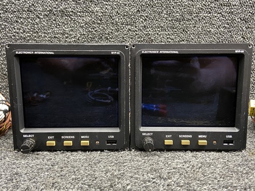 MVP-50P, EDC-33P-4-6 Electronics Int Twin Engine Data Management System w Probes