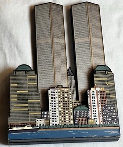 Heart Of The City World Trade Center Twin Towers 9/11 Memorial Wooden SHELIA’S