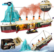 Titanic Building Blocks Set 2288 Pieces Big Ship Block Model Set