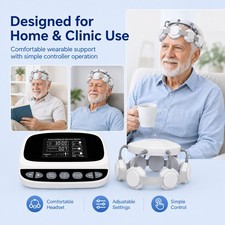 TMS Transcranial Magnetic Device Adjustable for Alzheimer Parkinson and Stroke
