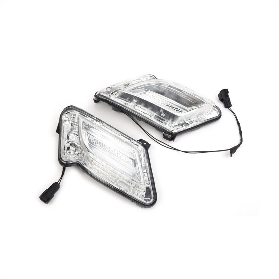 Пара передних светодиодных дневных ходовых индикаторов света/лампы для VOLVO S60 / V60 2010-2013 - Изображение 3 из 4