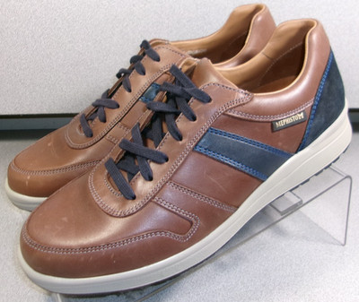 VITO MMMS70 MENS SHOE SIZE 8 M (EURO 7.5) TAN LEATHER LACE UP BY MEPHISTO