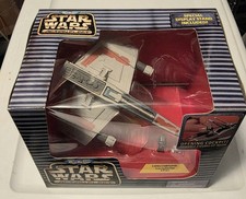 E-WING Starfighter w  R7 Unit Star Wars Galoob Micro Machines Action Fleet MISB