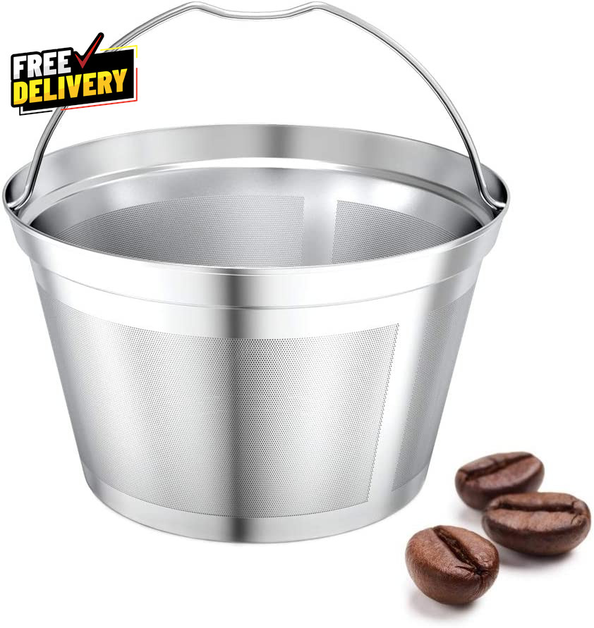 Reusable 8 10 12 Cup Basket Replacement Filter-stainless Ste