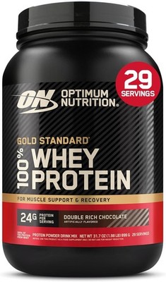 Optimum Nutrition Gold Standard 100% Whey Protein Powder, Double Rich Chocolate 