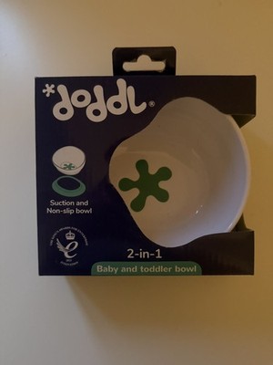 Doddl 2-in-1 Saugnapf für Babys und Kleinkinder - Aqua