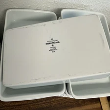 (1) Korean Air Business Class porcelain Casserole Dish Wedgwood China 1st Class