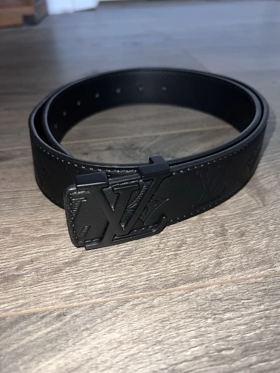 Louis Vuitton Black Belts for Men for sale | eBay