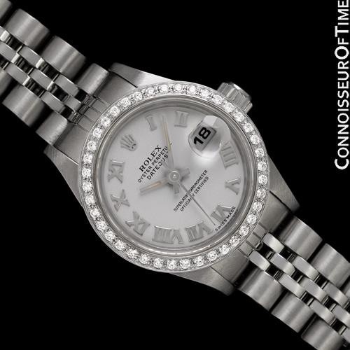 ROLEX Datejust SS Steel Diamond