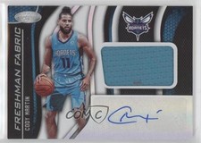 2019-20 Certified Freshman Fabric Signatures Cody Martin #CM Auto 2r7