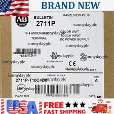New Sealed Allen-Bradley 2711P T10C4D8 PanelView Plus Terminal AB 2711P-T10C4D8