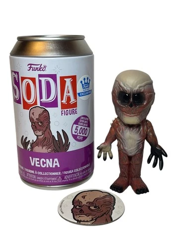 2024 STRANGER THINGS FUNKO Soda VECNA Common 4" Figure 1/4,200 NEW Read