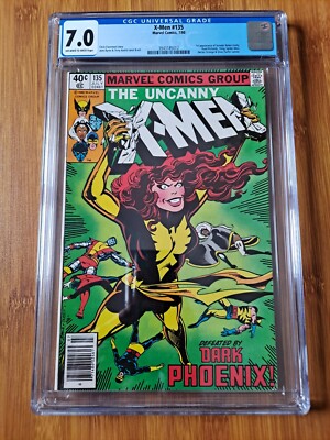 UNCANNY X-MEN #135 | CGC 7.0 WP | CVR DARK PHOENIX | BYRNE