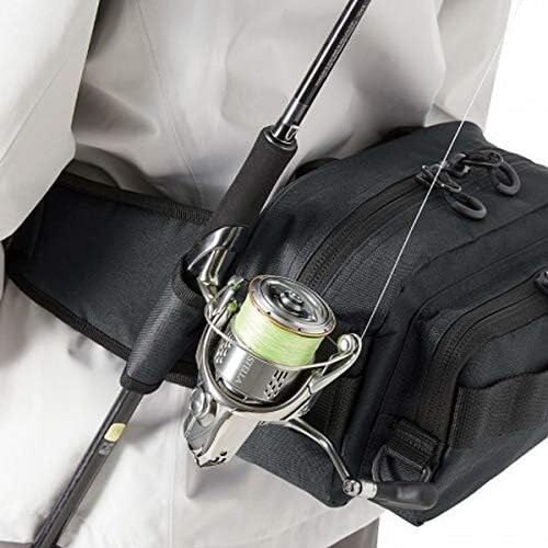 Bolso de cadera Shimano BW-021T M negro JPN - Imagen 7 de 9