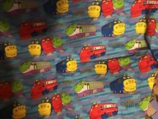 NEW Discontinue Chuggingtons 100% Cotton Fabric 1.5 yards