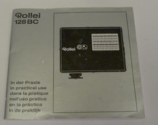 Rollei 128 BC Camera Electronic Flash Original Owners Operating Manual