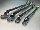 NEW Facom OGV 4pc Set DEEP OFFSET  Box End SAE Wrench Set 7/16"- 7/8" 55A Series