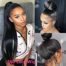 100 human hair whole lace all lace wig bangs free parting 360 degree wig 22"