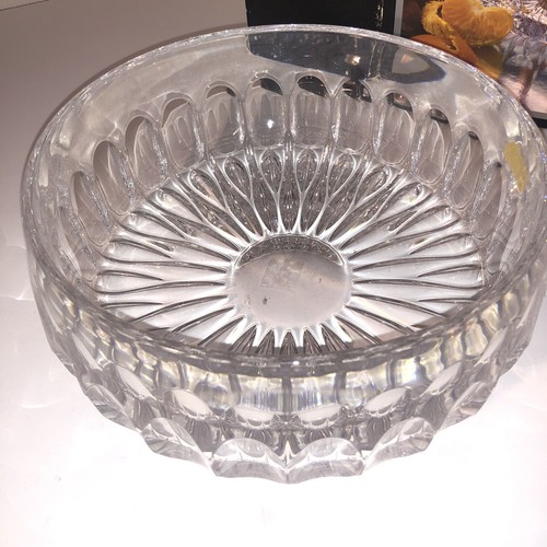 Tazón de cristal de plomo completo Gorham ---- colección Kingsbury 7 1/2" nuevo en caja - Imagen 7 de 8